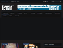Tablet Screenshot of hermannimnetz.de